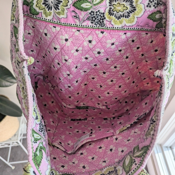 Vera Bradley Priscilla Pink Tote Bag - Picture 3 of 5
